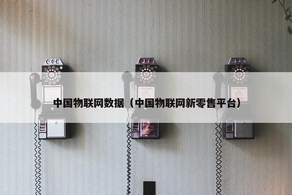 中国物联网数据（中国物联网新零售平台）