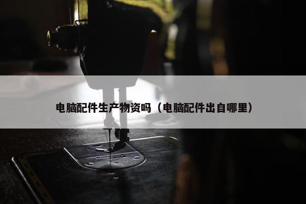 电脑配件生产物资吗（电脑配件出自哪里）