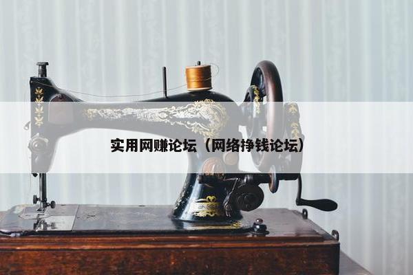实用网赚论坛（网络挣钱论坛）