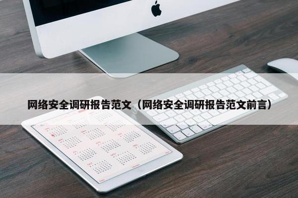 网络安全调研报告范文（网络安全调研报告范文前言）