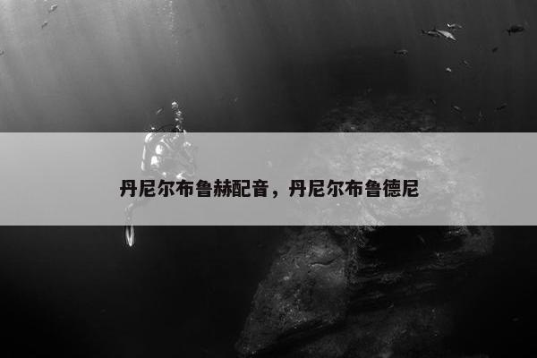 丹尼尔布鲁赫配音，丹尼尔布鲁德尼