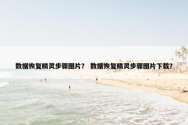 数据恢复精灵步骤图片？ 数据恢复精灵步骤图片下载？