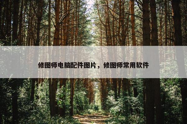 修图师电脑配件图片，修图师常用软件