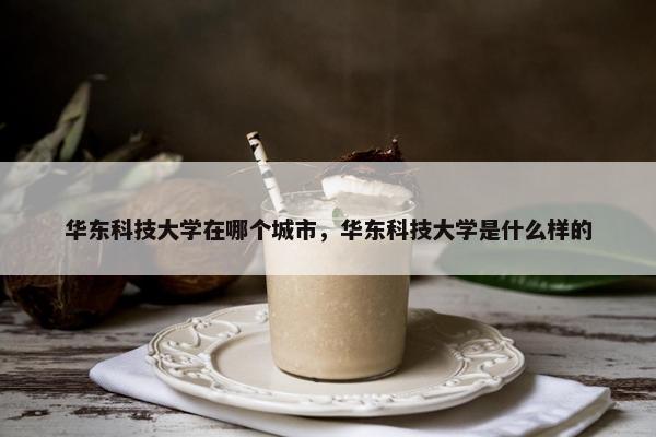 华东科技大学在哪个城市，华东科技大学是什么样的