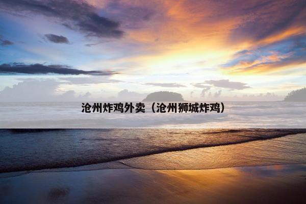 沧州炸鸡外卖（沧州狮城炸鸡）