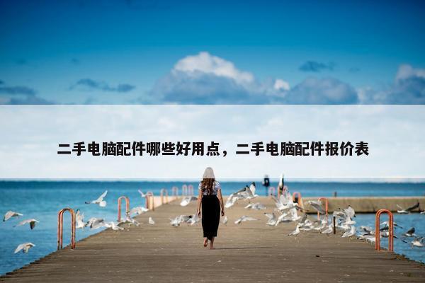 二手电脑配件哪些好用点，二手电脑配件报价表