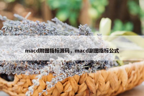 macd附图指标源码，macd副图指标公式
