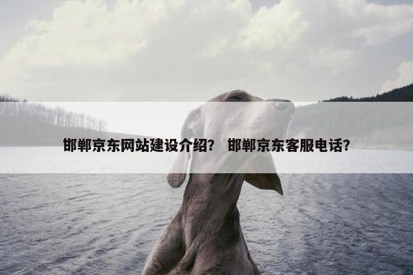 邯郸京东网站建设介绍？ 邯郸京东客服电话？