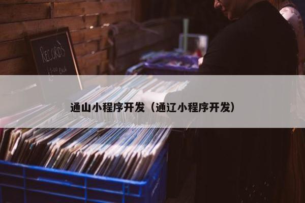 通山小程序开发（通辽小程序开发）