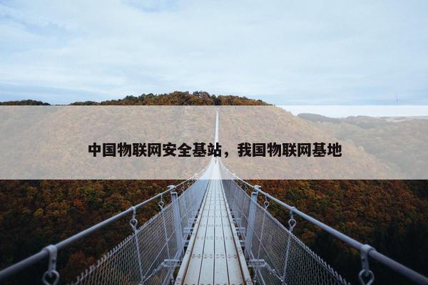 中国物联网安全基站，我国物联网基地