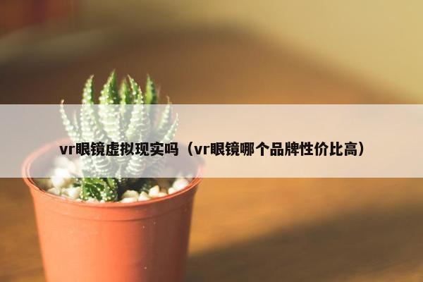 vr眼镜虚拟现实吗（vr眼镜哪个品牌性价比高）