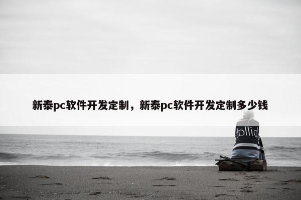 新泰pc软件开发定制，新泰pc软件开发定制多少钱
