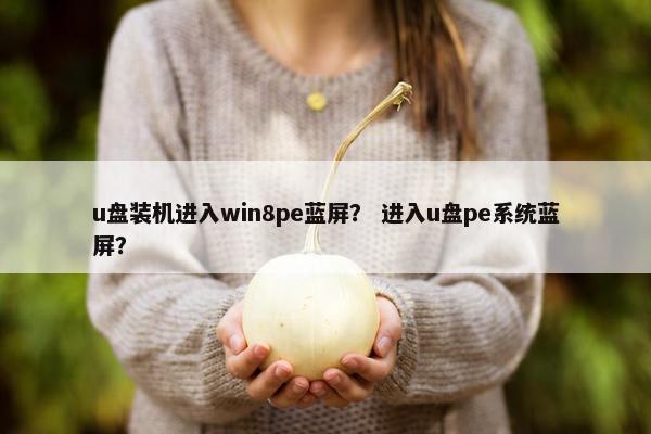 u盘装机进入win8pe蓝屏？ 进入u盘pe系统蓝屏？