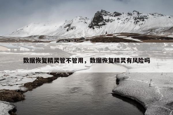数据恢复精灵管不管用，数据恢复精灵有风险吗