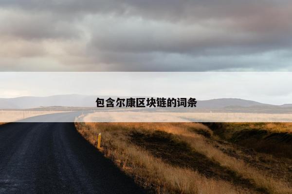 包含尔康区块链的词条