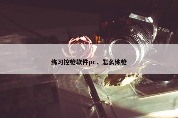 练习控枪软件pc，怎么练枪
