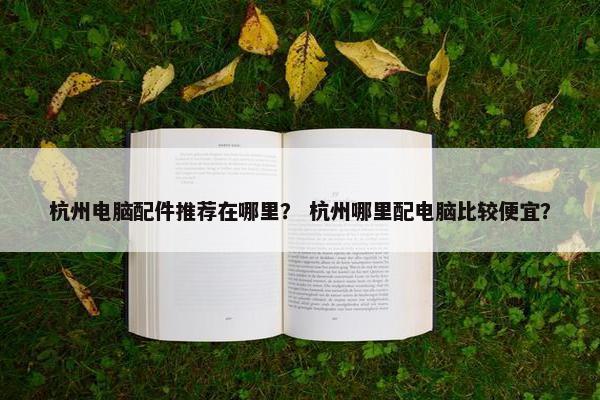 杭州电脑配件推荐在哪里？ 杭州哪里配电脑比较便宜？