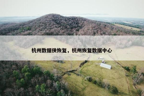 杭州数据侠恢复，杭州恢复数据中心