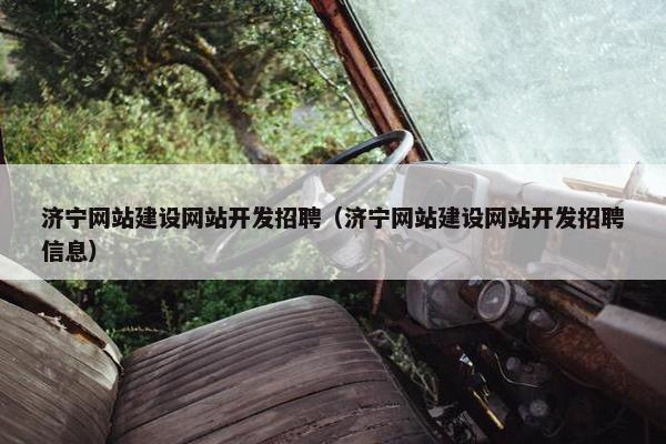 济宁网站建设网站开发招聘（济宁网站建设网站开发招聘信息）