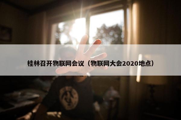 桂林召开物联网会议（物联网大会2020地点）