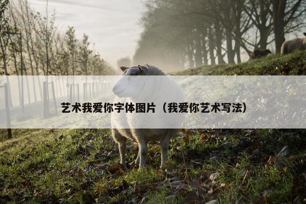 艺术我爱你字体图片（我爱你艺术写法）