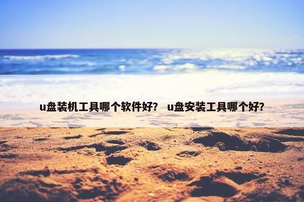 u盘装机工具哪个软件好？ u盘安装工具哪个好？