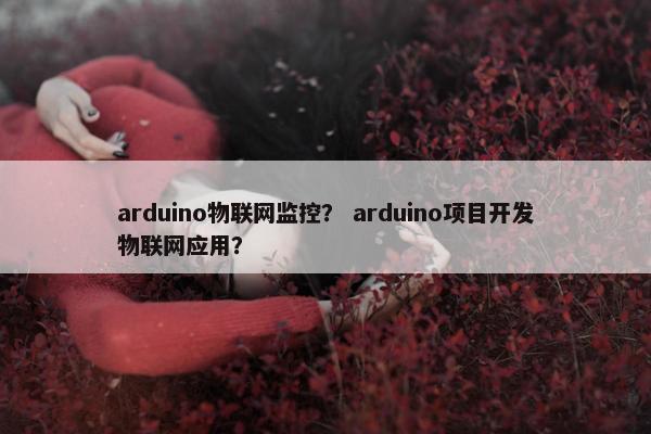 arduino物联网监控？ arduino项目开发物联网应用？