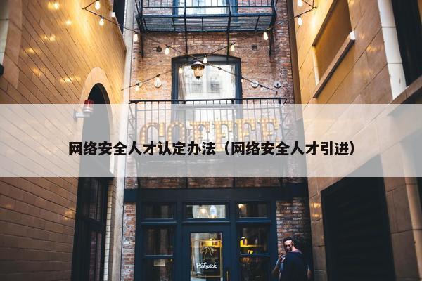 网络安全人才认定办法（网络安全人才引进）