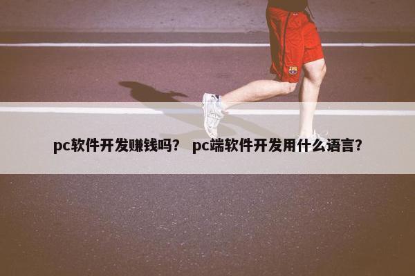 pc软件开发赚钱吗？ pc端软件开发用什么语言？