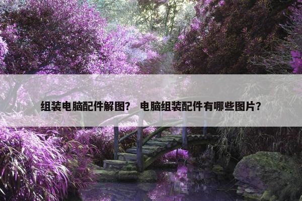组装电脑配件解图？ 电脑组装配件有哪些图片？