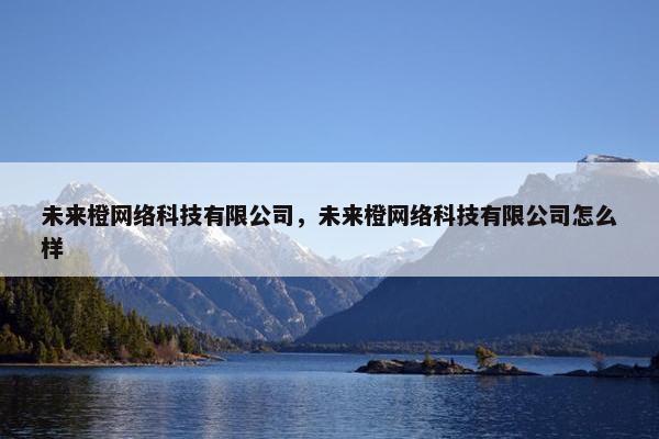 未来橙网络科技有限公司，未来橙网络科技有限公司怎么样