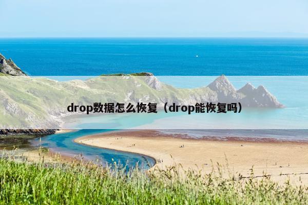 drop数据怎么恢复（drop能恢复吗）