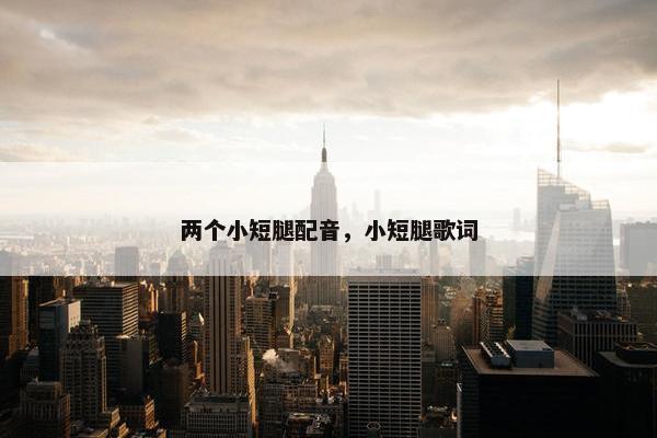 两个小短腿配音，小短腿歌词