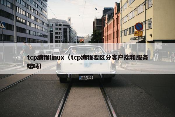 tcp编程linux（tcp编程要区分客户端和服务端吗）