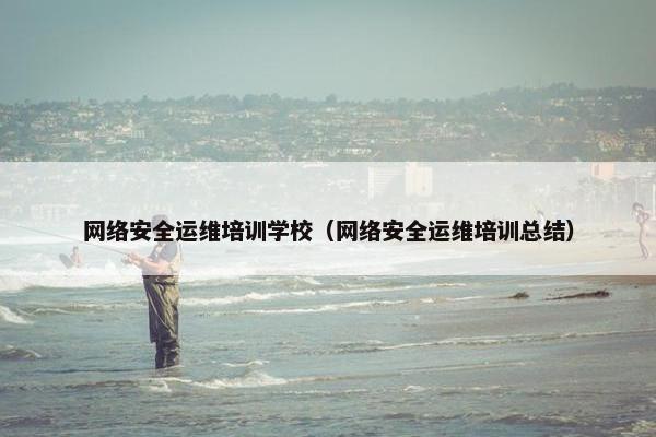 网络安全运维培训学校（网络安全运维培训总结）