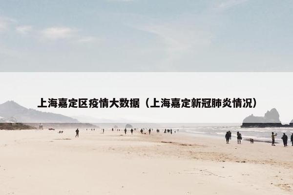 上海嘉定区疫情大数据（上海嘉定新冠肺炎情况）