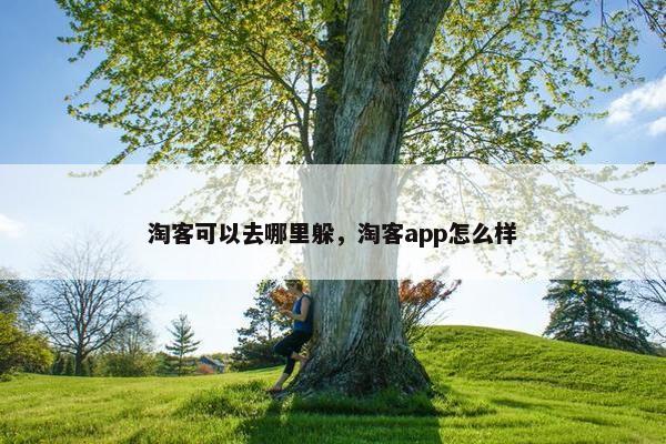 淘客可以去哪里躲，淘客app怎么样
