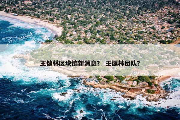王健林区块链新消息？ 王健林团队？