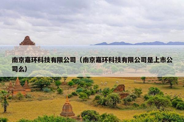 南京嘉环科技有限公司（南京嘉环科技有限公司是上市公司么）