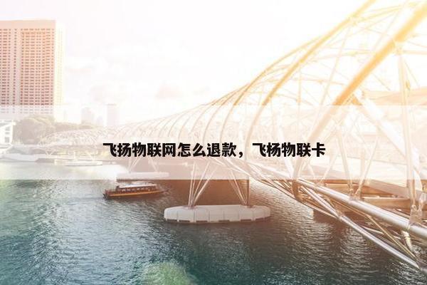飞扬物联网怎么退款，飞杨物联卡