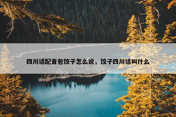 四川话配音包饺子怎么说，饺子四川话叫什么