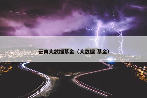云南大数据基金（大数据 基金）