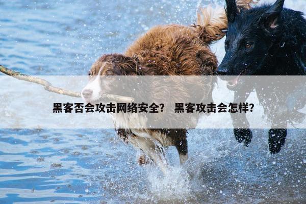 黑客否会攻击网络安全？ 黑客攻击会怎样？