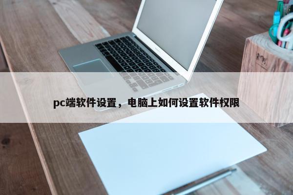 pc端软件设置，电脑上如何设置软件权限