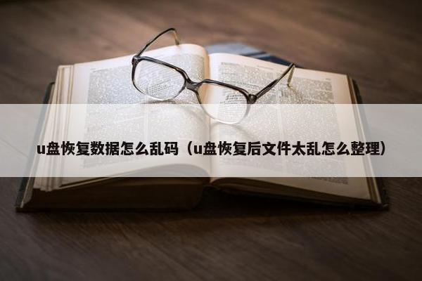 u盘恢复数据怎么乱码（u盘恢复后文件太乱怎么整理）