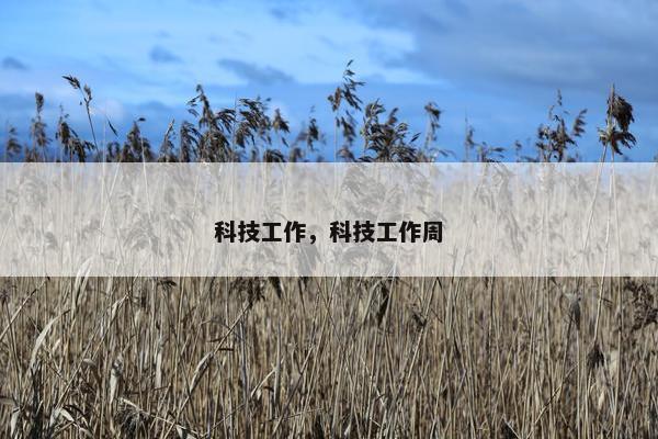 科技工作，科技工作周