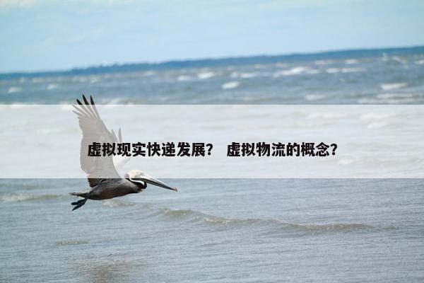 虚拟现实快递发展？ 虚拟物流的概念？