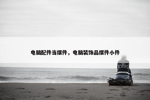 电脑配件当摆件，电脑装饰品摆件小件