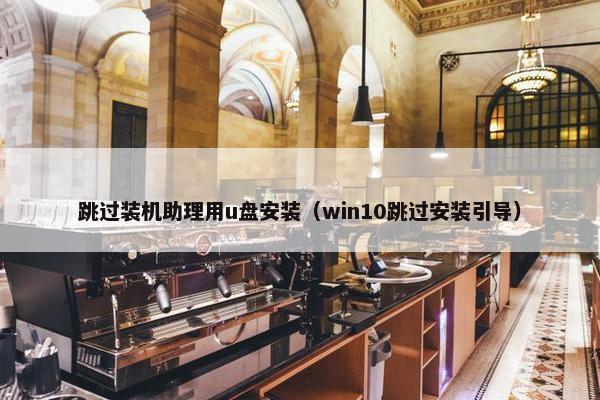 跳过装机助理用u盘安装（win10跳过安装引导）