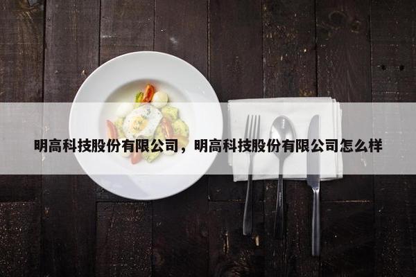 明高科技股份有限公司，明高科技股份有限公司怎么样